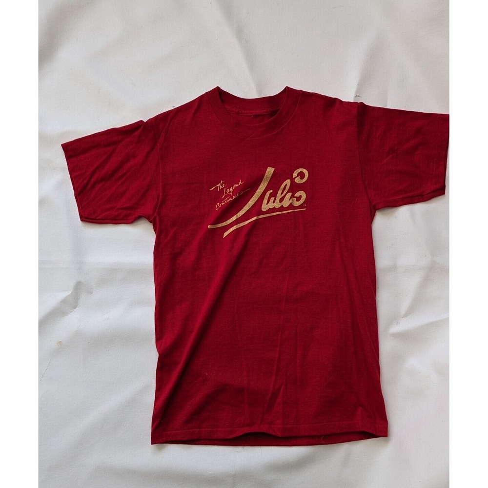 Vintage Julio Iglesias T Shirt The Legend Continues Single Stitched Kids L